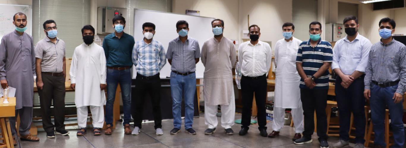 Group photo of participants in training 