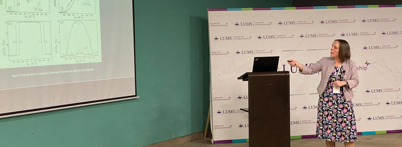 LUMS Hosts Insightful Session on Spin Electronics