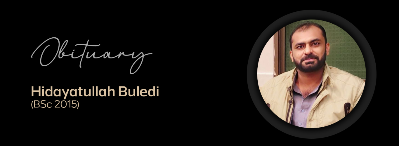 In Memoriam: Hidayatullah Buledi (BSc 2015)