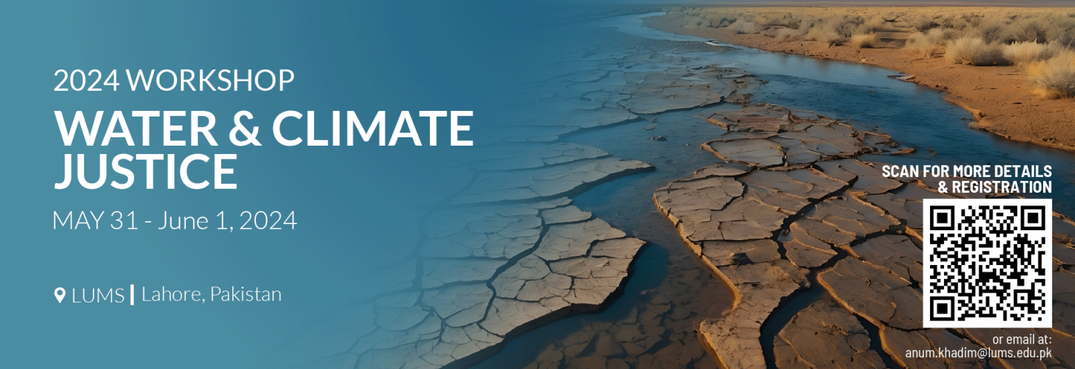 2024 Workshop: Water and Climate Justice in South Asia
