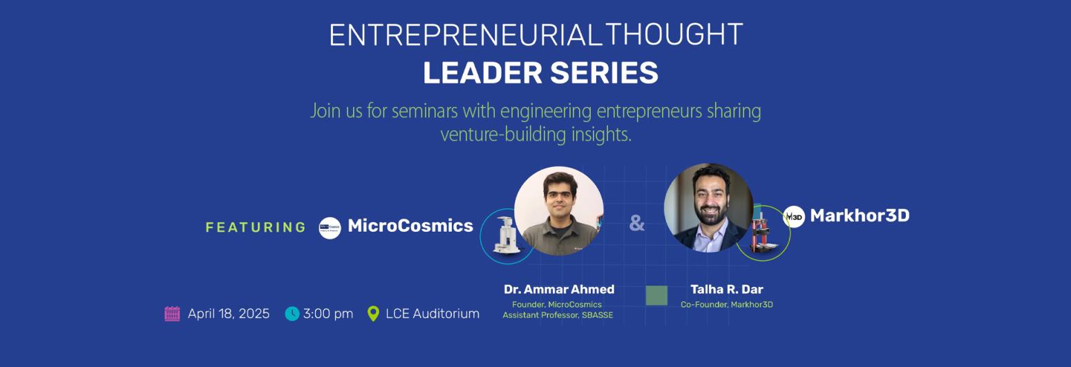 Entrepreneurial Thought Leader Series!