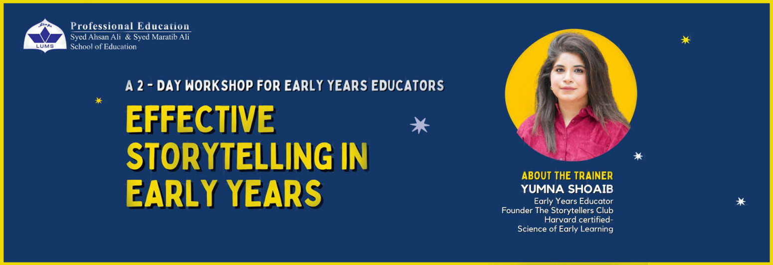 Effective Storytelling in Early Years: A 2-Day Teacher Training Workshop