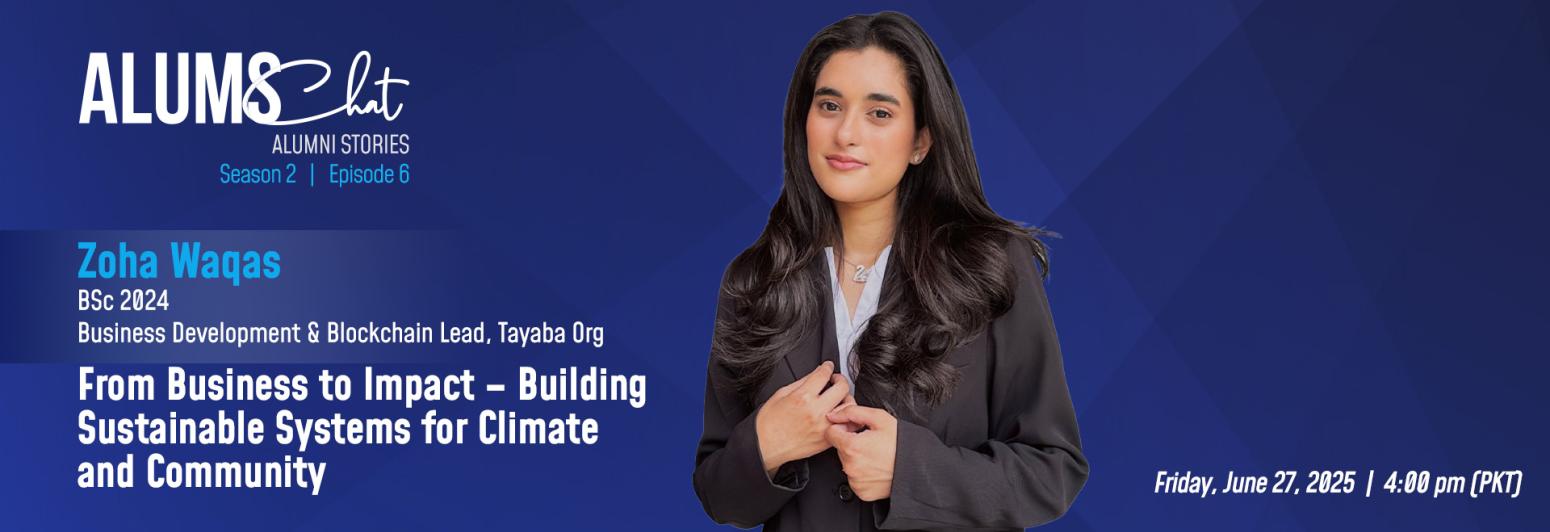 Building sustainable systems for climate and community with Zoha Waqas 